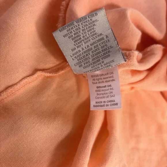 Linen Blend Boho Top Womens Large No Size Tag Brunch Fringe Hem Resort Artsy - Picture 5 of 6